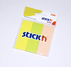 Stick´n  Samolepicí značkovací bločky Stickn mix neonových barev 70x25cm