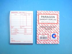 Baloušek  Paragon- daňový doklad A7, propis., 50l /PT009/