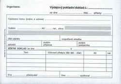 Doklad výdajový pokl. i PÚ, propis. /PT050/