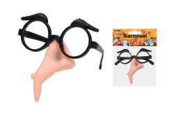 UNIPAP  Karnevalový set ČARODĚJNICE nos+ brýle (W027548)