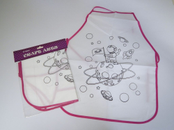 Zástěrka na VV k vybarvení  - planeta  (171417)