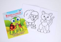 Omalovánky A4 Zvířátka na zahradě / 5300953 /