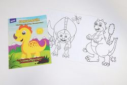 Omalovánky A4 Dinosauři / 5301005