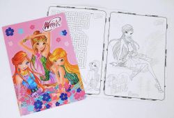 AKIM  Omalovánky A4 Winx club