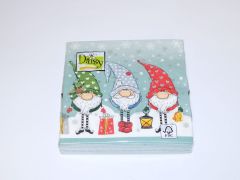 Ubrousky papírové vánoční skřítci SD_GW_020101