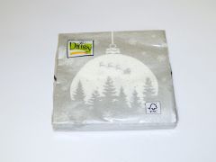 Ubrousky vánoční stříbrné  SD_GW_023104