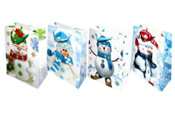 Taška dárková vánoční 23x18 /870287/