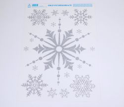 Arch-Zlín  Dekorace okenní VELKÁ VLOČKA 835-BG