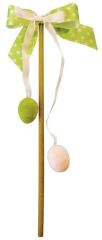 Pomlázka dekorační 25 cm 5 - ZELENÁ (2641)