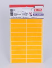 Tanex  Etikety v sáčku neon 13 x 50 oranž. OFC - 109 / 100 ks