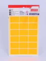 Tanex  Etikety v sáčku neon 22 x 32 oranž. OCF - 116 / 90 ks