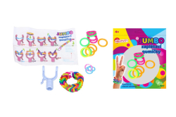 Kouzelné zaplétací JUMBO gumičky SET + příslušenství  (W037034)