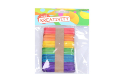 UNIPAP  Dřívka barevné 6,5x1 cm, 50ks (W045910)