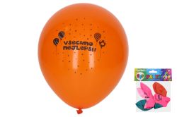 wiky  Balónek nafukovací 30 cm - Všechno nejlepší , 5ks (W025455)