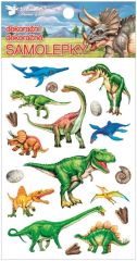 Přerov  Samolepky plastické dinosauři 10,5 x 19 cm / 15037