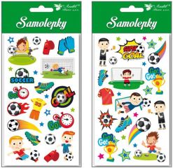 Samolepky fotbal 9x16 cm / 15086