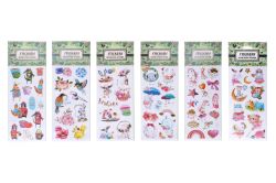 UNIPAP  Nálepky 25x9 cm - MIX (W019677)