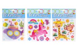 UNIPAP  Nálepky 20x20 cm - MIX (W019689)