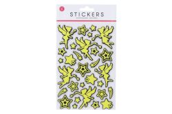 UNIPAP  Nálepky svítící ve tmě 25x14,5 cm Víla /009654/