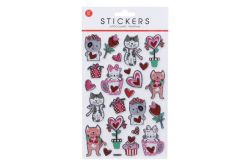 UNIPAP  Nálepky 25x14,5 cm Kočky /009667/
