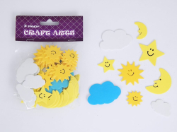 Samolepky  pěnová 04 počasí / 171451