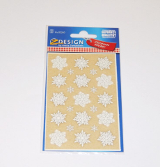 Samolepky  Vánoční Vločky 52290
