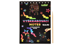 UNIPAP  Blok vyškrabávací 20x13,5, 12 listů /892009/