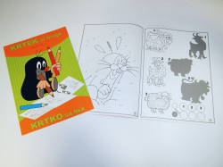 Omalovánky A4 Krtek si hraje