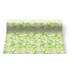 Stolní běhoun Floral Carpet - zelený