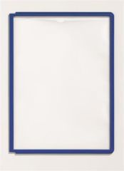 Durable  Prezentační kapsa SHERPA®, tmavě modrá, A4, DURABLE ,balení 5 ks