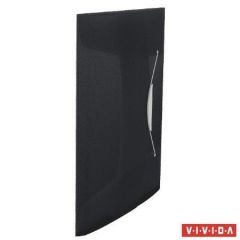Desky na spisy Vivida, s gumičkou, černá, 15 mm, A4, PP, ESSELTE