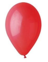 NO NAME  Balónek, červená, 26 cm ,balení 10 ks