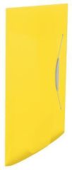 ESSELTE  Desky na spisy Vivida, s gumičkou, žlutá, 15 mm, A4, PP, ESSELTE