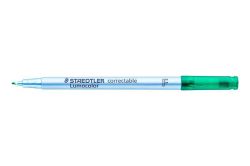 STAEDTLER  Popisovač Lumocolor 305 F, zelená, OHP, 0,6 mm, nepermanentní, STAEDTLER