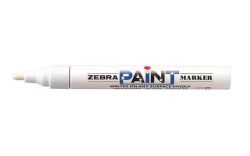 51025 Lakový popisovač Paint marker, bílá, 3 mm, ZEBRA
