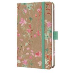 Diář Jolie, Green Floral Serenity, A6, týdenní, 2026, tvrdé desky, SIGEL J6806