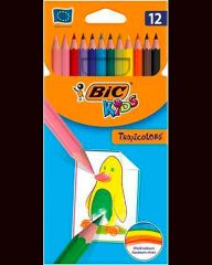 BIC  Sada pastelek Tropicolors, 12 různých barev, BIC 83256611