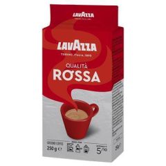 Káva Rossa, pražená, mletá, 250 g, LAVAZZA 68LAV00011