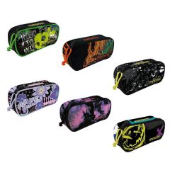 Penál plný Oval, Hell Black, MITAMA 64328-90001