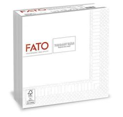 FATO  Ubrousky Smart Table, bílá, 1/4 skládání, 33x33 cm, FATO ,balení 50 ks