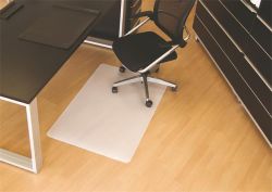 BSM  Podložka pod židli, na tvrdou podlahu, obdélníkový tvar, 90x120 cm, BSM, 02-0900