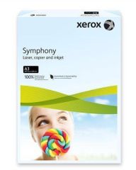 XEROX  Xerografický papír Symphony, světle modrá, A3, 80g, XEROX ,balení 500 ks