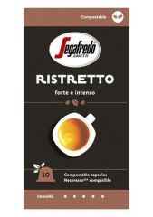 Kávové kapsle Ristretto, 10ks, SEGAFREDO, do kávovarů Nespresso®