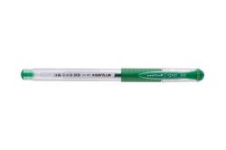 Gelové pero UM-151, zelená, 0,38mm, s uzávěrem, UNI