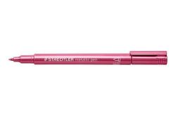 STAEDTLER  Dekorační popisovač, metalická červená, 1-2 mm, kuželový hrot, STAEDTLER