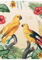 Sešit Luxe Nature, mix vzorů, čtverečkovaný, A4, 40 listů, SHKOLARYK