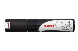 UNI  Křídový popisovač PWE-8K, černá, 8 mm, UNI