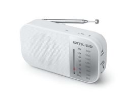 Přenosné rádio M-025RW, bílá, MUSE M-025 RW