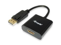 EQUIP  Adaptér, převodník DisplayPort na HDMI, EQUIP 133438