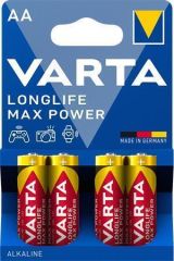 VARTA  Baterie, AA (tužková),  4 ks, VARTA MaxTech